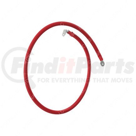 A66-12305-144 by FREIGHTLINER - Starter Cable - Battery, 144 in., 4 ga., Short 90