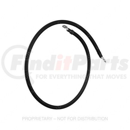 A66-12313-084 by FREIGHTLINER - Battery Ground Cable - Negative, 4/0 ga., Return
