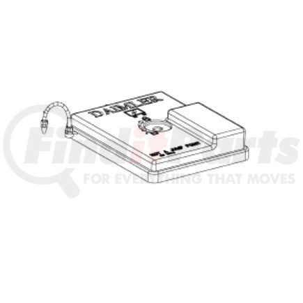 A66-23483-000 by FREIGHTLINER - Multiplexer Cover - 16 mm Thread Length