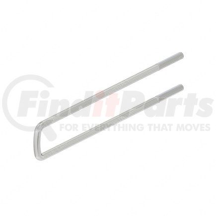 A-680-325-01-25 by FREIGHTLINER - Leaf Spring Axle U-Bolt - Steel, 3.54 in. Thread Length, 3/4-16 UNF in. Thread Size