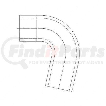A---680-501-55-82 by FREIGHTLINER - Engine Coolant Hose