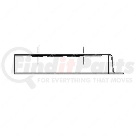 A6806470011 by FREIGHTLINER - Body A-Pillar Trim Panel