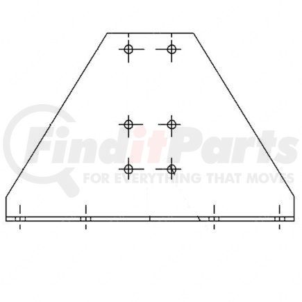 A---680-312-32-87 by FREIGHTLINER - Frame Rail Gusset - Material