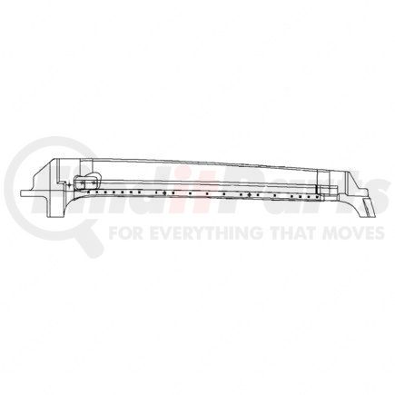 A---680-650-03-01 by FREIGHTLINER - Body Header Panel - Right Side, Steel