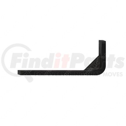 A-680-887-20-14 by FREIGHTLINER - Hood Support - Steel, Black, 0.31 in. THK