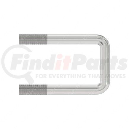 A-681-322-04-25 by FREIGHTLINER - Leaf Spring Axle U-Bolt - Steel, 2.95 in. Thread Length, 7/8-14 UNF in. Thread Size