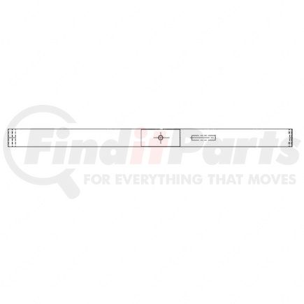 A---681-324-01-06 by FREIGHTLINER - Leaf Spring - Steel