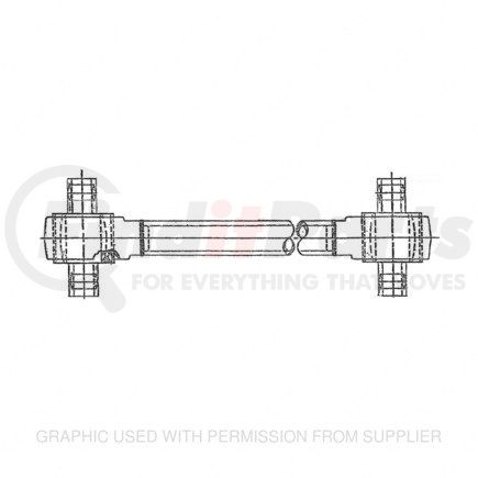 A-681-326-03-65 by FREIGHTLINER - Axle Torque Rod