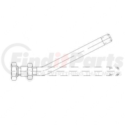 A---681-401-22-13 by FREIGHTLINER - Tire Valve Stem - 4.27 in. Length