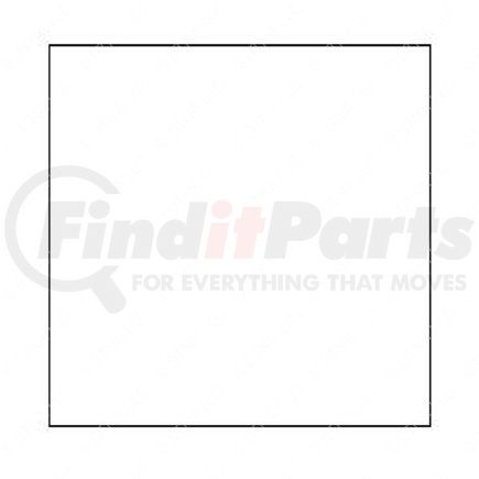 A6817270087 by FREIGHTLINER - Vehicle Door Protector - Polyethylene, 65 mm x 65 mm, 0.15 mm THK