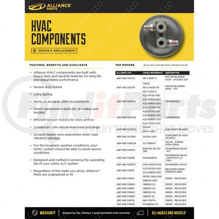 Freightliner ABP-N83-308024 A/C Expansion Valve A/C Expansion Valve - 80 psi Max. OP
