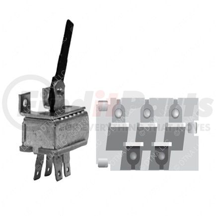 ABPN83322000 by FREIGHTLINER - A/C Condenser Fan Switch