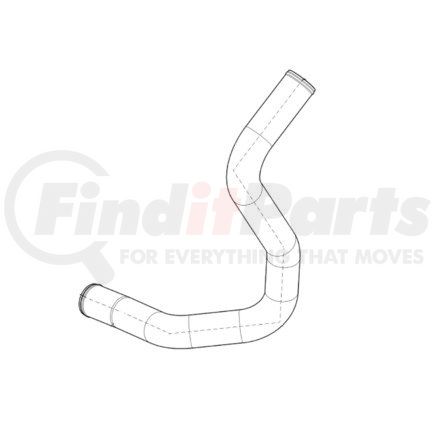 A-956-501-34-24 by FREIGHTLINER - Radiator Coolant Hose