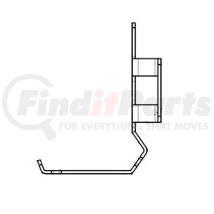 A-960-322-33-40 by FREIGHTLINER - Suspension Self-Leveling Valve Bracket