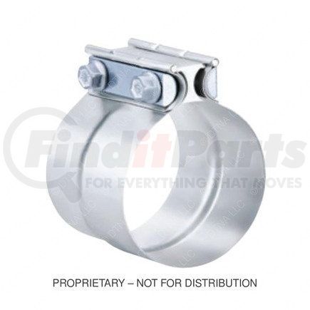 ABP-N35-50PLA by FREIGHTLINER - Exhaust Clamp - Aluminized Steel