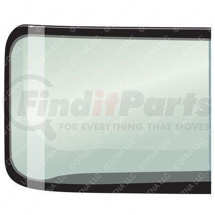 ABPN60BDW1731 by FREIGHTLINER - Windshield - Right Side, 1065 mm x 795 mm