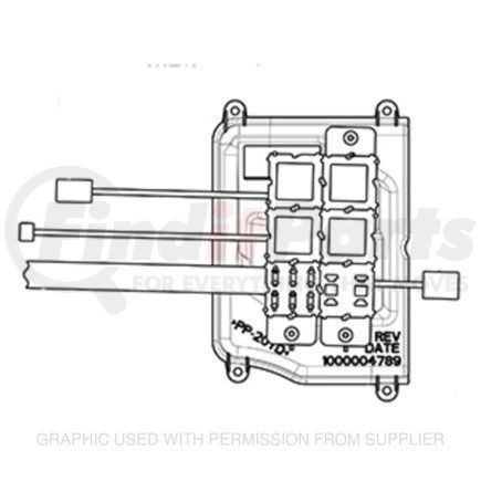 BSM-1000175449 by FREIGHTLINER - Wiring Harness - Main, Auxiliary Heater Assembly, HVAC Cover Assembly