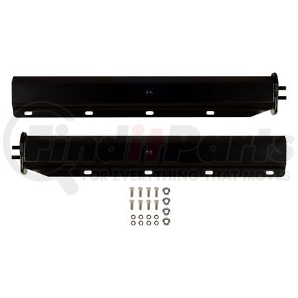 BTS-B573025NTBK by FREIGHTLINER - Mud Flap Hanger - Steel