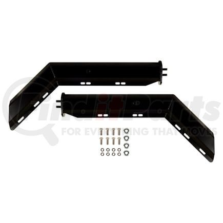 BTS-B673025NTBK by FREIGHTLINER - Mud Flap Hanger - Steel