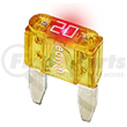 BUS-ATM20 by FREIGHTLINER - Electrical Fuse Cartridge - Yellow