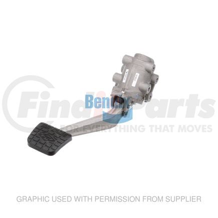 BW-107435N by FREIGHTLINER - Air Brake Application Valve - E-7 Foot Brake Valve Type