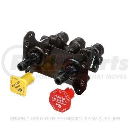 BW-800840 by FREIGHTLINER - Parking Brake Valve - 125.73 mm x 136.22 mm