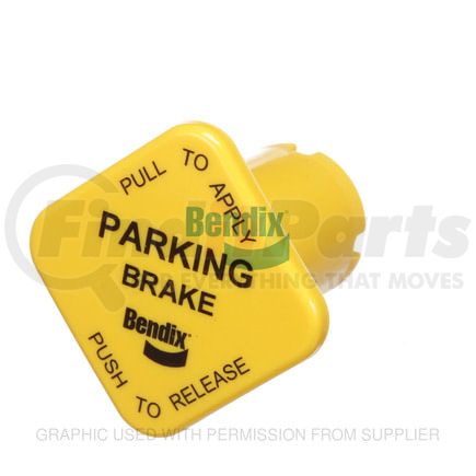 BW-298818N by FREIGHTLINER - Parking Brake Switch - Yellow