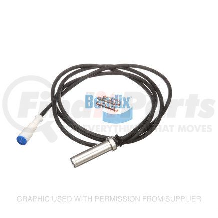 BW-801542 by FREIGHTLINER - ABS Wheel Speed Sensor - 228.6 mm x 101.6 mm, with Grease, 1981.20 mm Cable Length