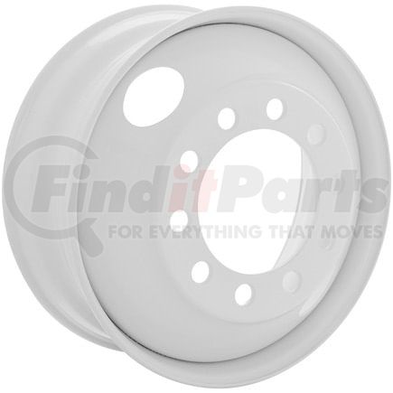 ACC-27404PKWHT21 by FREIGHTLINER - Drive Axle Wheel Assembly - Steel, 0.43 in. THK, 22.50 in. Dia.