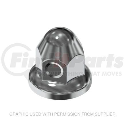 ACX-84533 by FREIGHTLINER - Wheel Nut Cover - Chrome, 33 mm Dia.