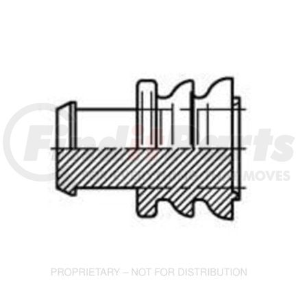 AI-828922-1 by FREIGHTLINER - Plug - Silicone Rubber, Natural