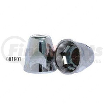 ALU-001822 by FREIGHTLINER - Wheel Nut Cover - Chrome