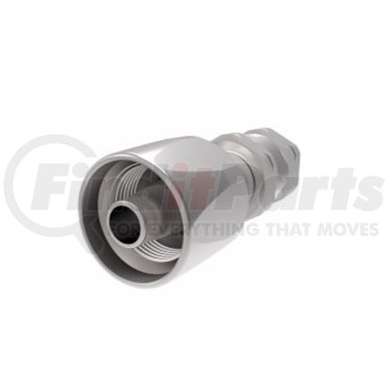 AQ-4401-4S by FREIGHTLINER - Pipe Fitting - Straight, Male Swivel Nut, Steel, #4 Hose, 7/16-20 in.