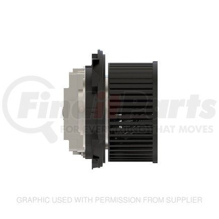 BOAD8587 by FREIGHTLINER - HVAC Blower Motor and Wheel - 12V, 7.15 in. Dia.