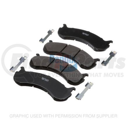 BW-MKD786A by FREIGHTLINER - Disc Brake Pad Set