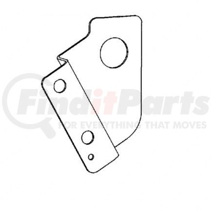 DDEA6805400340 by FREIGHTLINER - Hose Support Bracket