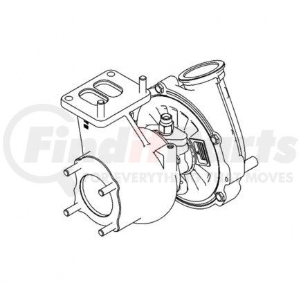 DDERA9060963199 by FREIGHTLINER - Turbocharger - Sup To: Dde Ra9060961199