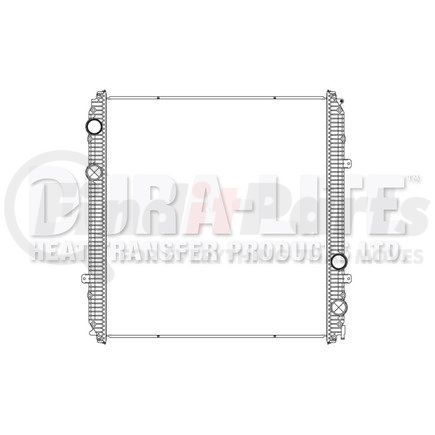 DHTFR1303B0023 by FREIGHTLINER - Radiator - 38.5 in. x 35.94 in.