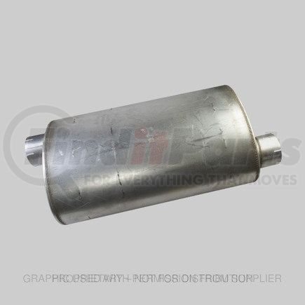 DNM170101 by FREIGHTLINER - Exhaust Muffler - 6.04 in. Inlet Dia., 6.04 in. Outlet Dia.