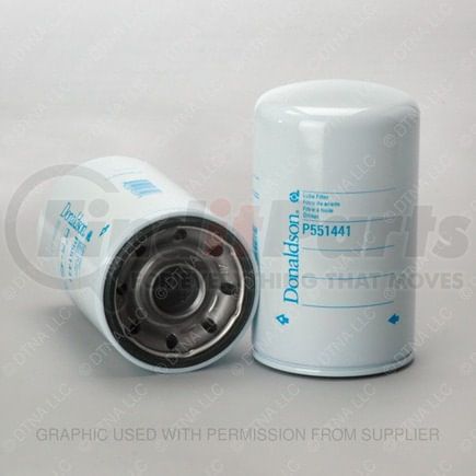 DN-P551441 by FREIGHTLINER - Engine Oil Filter - 11/2-16 UN in. Thread Size