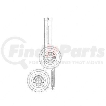 DDE23524482 by FREIGHTLINER - Accessory Drive Belt Tensioner