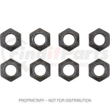 ETN060599 by FREIGHTLINER - Differential Side Bearing Adjusting Nut - 9/16-12 UNF-2B in Thread Size