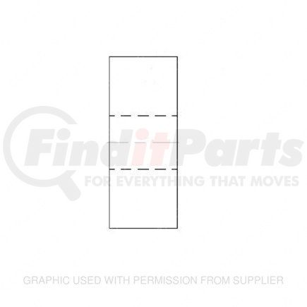 E11-10539-001 by FREIGHTLINER - Shock Absorber Mounting Bracket Spacer - Steel