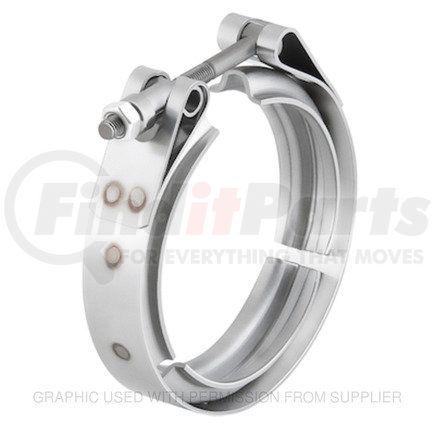 F4HZ-5A281-A by FREIGHTLINER - Clamp - Exhaust System Muffler Inlet