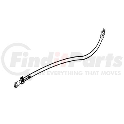 FUL-55509 by FREIGHTLINER - Oil Heater Hose