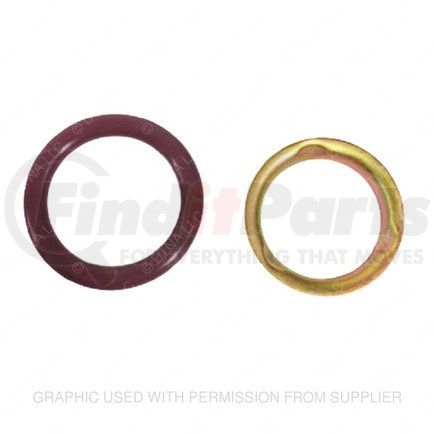 FUL-K3376 by FREIGHTLINER - Seal Ring / Washer - Kit Includes Letter (1), O-Ring (1), Washer (1)