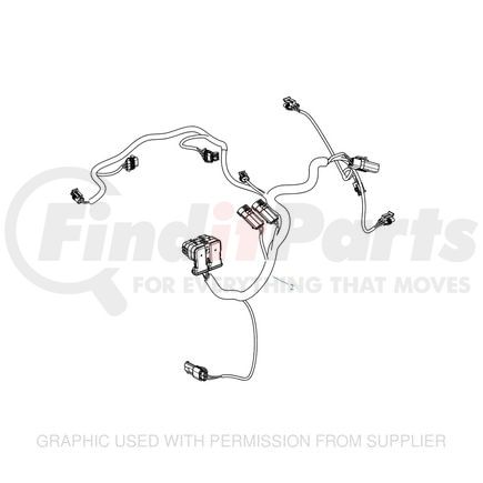 Freightliner FUL-K3985 Transmission Wiring Harness Transmission Wiring Harness - Kit Includes Jumper Speed Sensor Harness