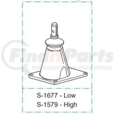 FULS1579 by FREIGHTLINER - Transmission Shift Lever