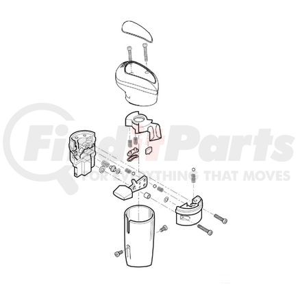 FUL-S2581 by FREIGHTLINER - Manual Transmission Range Valve