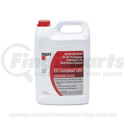 FG-CC36077 by FREIGHTLINER - Engine Coolant / Antifreeze - 1 gal Coolant Pump Capacity